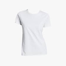 Women's Plain Tshirt - WHITE